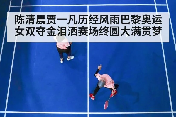 陈清晨贾一凡历经风雨巴黎奥运女双夺金泪洒赛场终圆大满贯梦